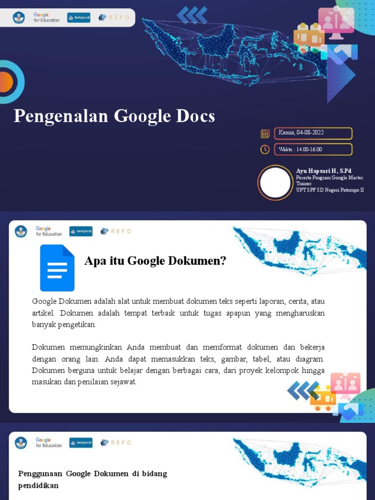 Panduan Google Docs untuk Guru | PDF