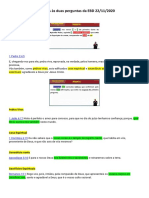 Respostas Às Duas Perguntas Da EBD 22