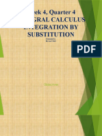 Week 3 Q4 Basic Calculus Integration by Substitution April 2022