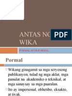 Antas NG Wika