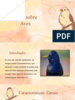 Aves: Características e Adaptações