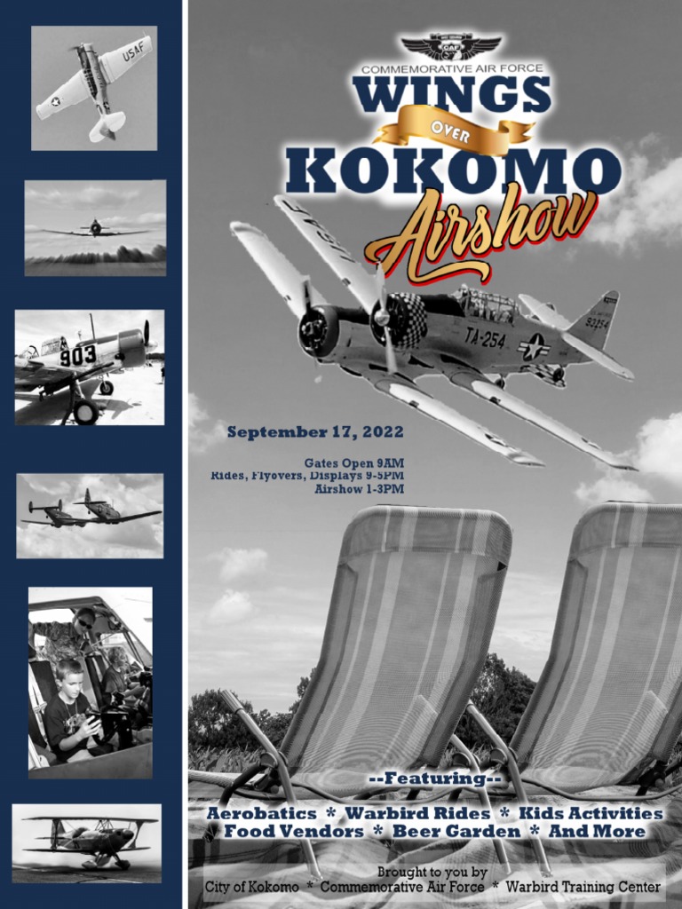 2022 Kokomo Air Show Flyer PDF