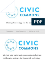 Civic Commons OKcon 2011 Talk