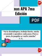 Normas APA 7ma Edición