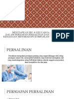 PPT Menyiapkan IBU & keluarga dalam persiapan persalinan dan