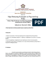 Graduate School MAEDFIL 203 Modyul Sa Report Mga Batas Pangwika Sherwin B. Milan