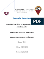 Robles Carera Jose Adrian Actividad 14 Etica Es Responsabilizarse de Nuestros Actos