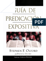 Guia de Predicacion Expositiva - Stephen F Olford