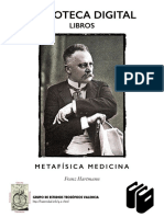 Hartmann, Franz - Metafísica Medicina y Sanación