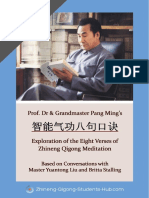 Exploration of The Eight Verses of Zhineng Qigong Meditation