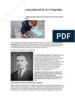 La Teoría Sociocultural de Lev Vygotsky