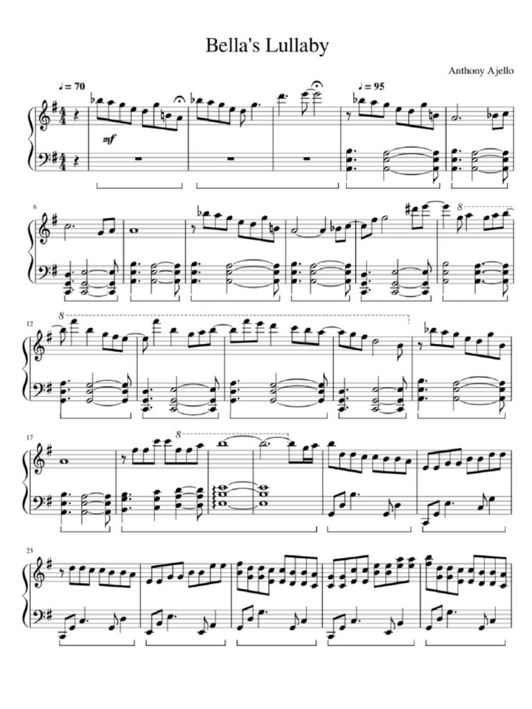 Bellas Lullaby | PDF