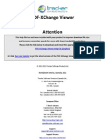 Pdf-Xchange Viewer Help File (English) Run Live Update