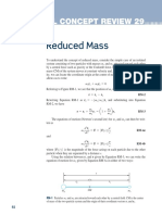 Chapter 4 CCR 29 Reduced Mass