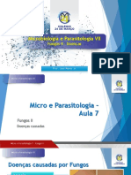 Micro e Parasitologia 7 - Doenças Fúngicas