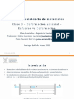 Clase 3 - Deformación