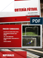 Portería Fútbol