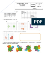 Evaluación Traslación, Reflexión y Rotación