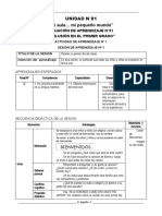 Sesiones de La Unidad - 1°