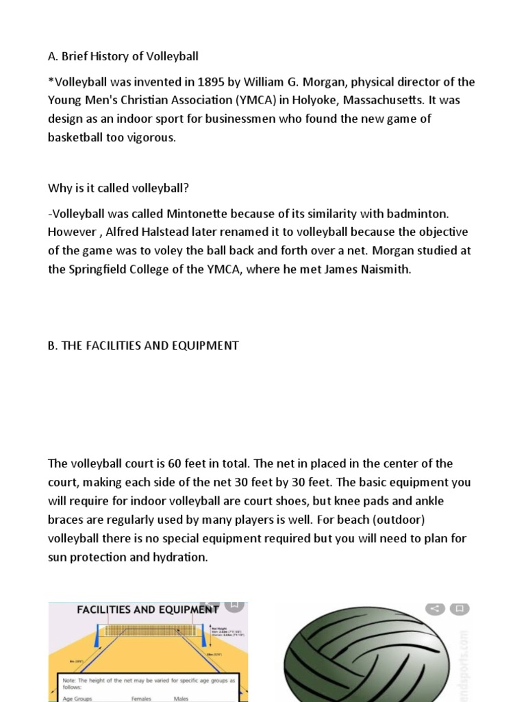 A._Brief_HistorWPS_Office PDF Volleyball Hobbies