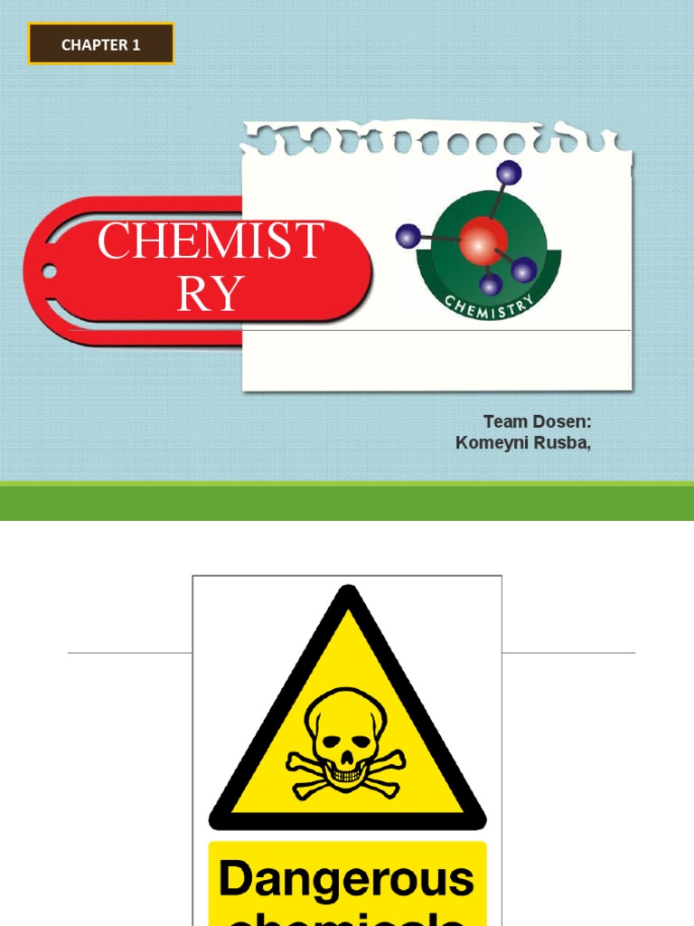 Chapter 1, Introduction To Chemistry PDF