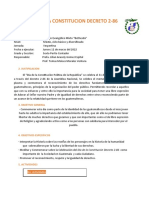 Planificacion Del Día de La Constitucion Decreto 2-86