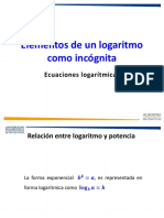 Logaritmos y potencias