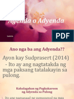 Adgenda o Adyenda