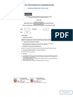 Convocatoria Cas #026-2022: Año Del Fortalecimiento de La Soberanía Nacional