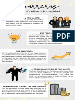 Infografia Sobre Barreras Que Dificultan La Formalidad Semana 3 Utp