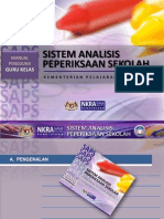 Saps-Sek SAPS SISTEM ANALISA PEPERIKSAAN SEKOLAH