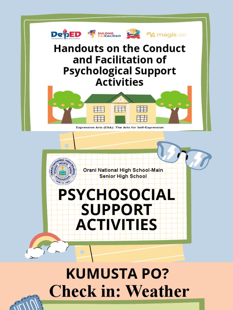 Guidelines for Psychosocial Support Activities | PDF | Psychology ...
