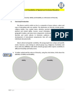 MODULE#1 - LESSON#2 Ability and Disability