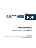 Galata Faaliyet Raporu - 30.06.2022