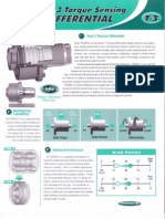 Torsen T-3 Technical Sheet