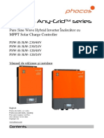 Carte Tehnica Invertor Hibrid PHOCOS