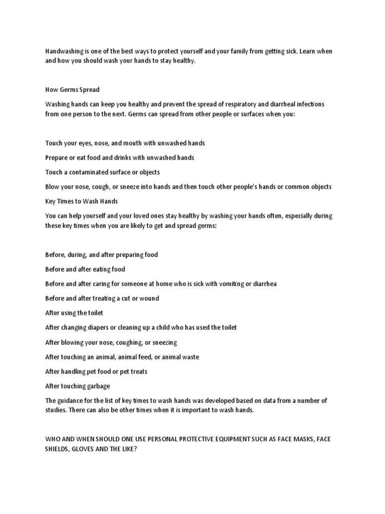 SAFETY PROTOCOLS PDF