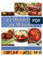 22 Dinners in 20 Minutes Ebook