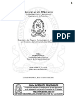 Diagnóstico Del Proyecto Curricular para La Licenciatura en Periodismo de La Universidad de El Salvador
