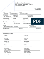 Cetak Formulir Pendaftaran LATIFATUL ARIQOH