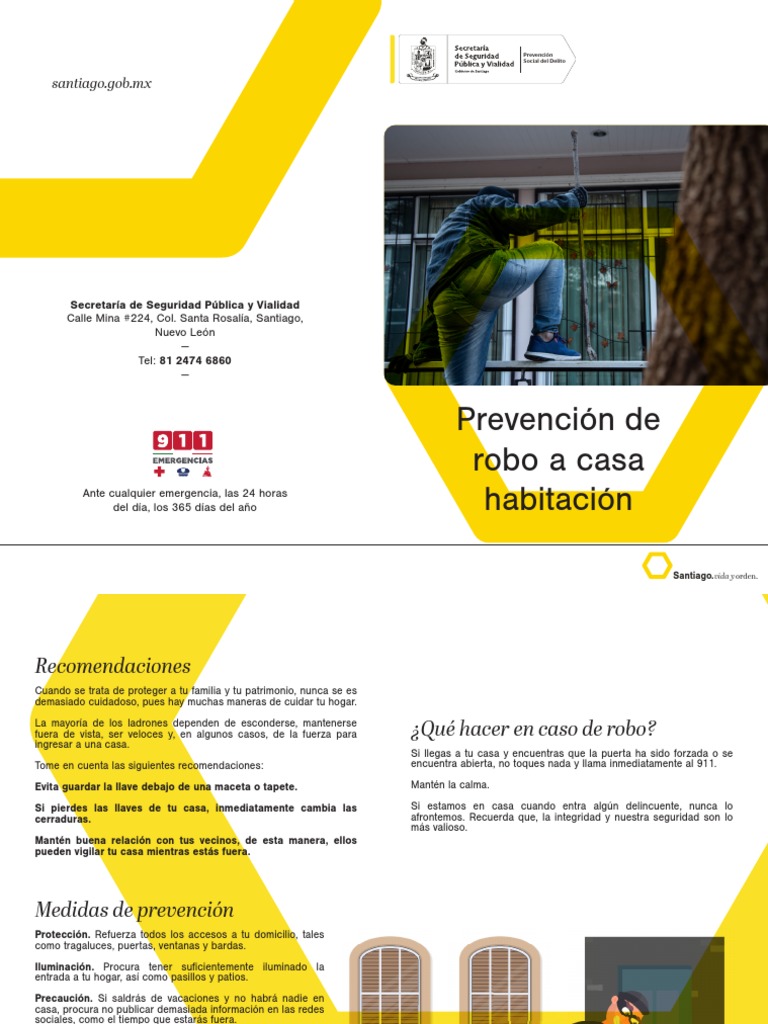 Medidas de Seguridad en el Hogar | PDF