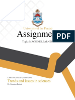 Assignment Title: Trends and Issues in Sciences