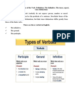 19.Non-Finite Forms of The Verb. Definition. The Infinitive. The Tense, Aspect, Voice Distinctions.