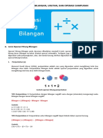 Operasi Hitung Bilangan