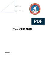 Test Cumanin