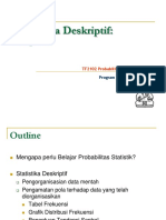 Statistika Deskriptif Slide Kuliah Minggu 1