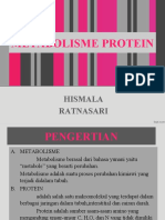 Metabolisme Protein: Hismala Ratnasari