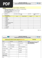 Job Safety Analysis Baseline Risk Assessment/ Job Safety Analysis