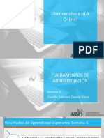 Fundamentos de Administración. Semana 5b