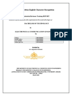 Handwritten Character Recognition Model